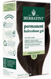 Herbatint  Trwała farba do włosów 170ml Ciemny Kasztan (3N)