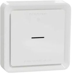 Røgalarm, Wiser 230V, IP20, Hvid