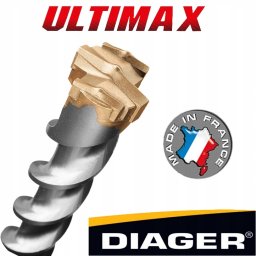Wiertło Diager Hammerbor 36,0x920/780mm Ultimax SDS-MAX 6-skærs