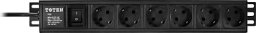 Power strip 6xCEE 7/3 socket 1xCEE 7/7 connection switch 3m