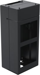Stabilus Ergonomic Solutions SpacePole Kiosk Kiosk center module (Integrated printer and scanner), Center module, Black, Metal, GFS4470, GFS4500 Serie, H400, HSP-100, Magellan 1500i, Mc Print2-3, SRP-Q300, TCx 6145-1TN, TM..., 206 mm, 165.9 mm
