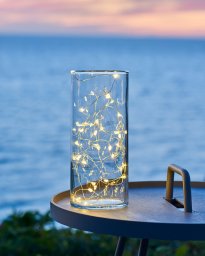 Sirius Home Maggie, Light decoration chain, Silver, Glass, Flexible, 20 bulb(s), LED