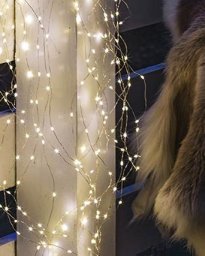 Lampki choinkowe New Garden Sirius Home Knirke, 160 lamp(s), LED, Neutral white, Indoor/outdoor, Transparent, 2.4 W