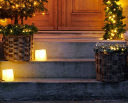 Sirius Home 51635, Light decoration figure, Green, 30 bulb(s), LED, Green, Battery