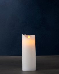 Sirius Home Sara Exclusive, Flame lamp, White, Wax, Ambience, Candle, 1 bulb(s)