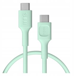 Kabel USB Green Cell USB-C - USB-C 0.3 m Niebieski (KABGC100PS30MG)