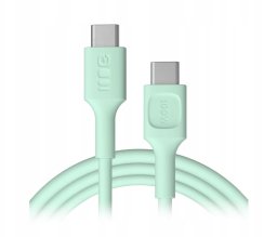 Kabel USB Green Cell USB-C - USB-C 2 m Niebieski (KABGC100PF200MG)