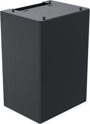 Ergonomic Solutions SpacePole Kiosk Kiosk center module (blank), Center module, Black, Metal, HP Engage Essential, HP Engage Go Displays, TCX-810, HP Engage One Pro, 206 mm, 166 mm