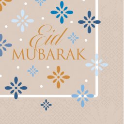 Servietter Eid Mubarak