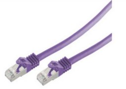 shiverpeaks BS75511-0.5V, 0.5 m, Cat7, S/FTP (S-STP), RJ-45, RJ-45, Violet