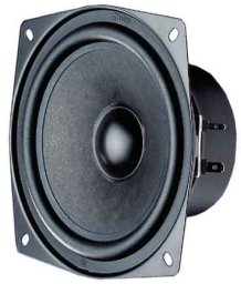 Visaton VS-SC13/8, TV/Monitor speakers, 40 W, 60 W, 8 O, 91 - 13000 Hz, Black
