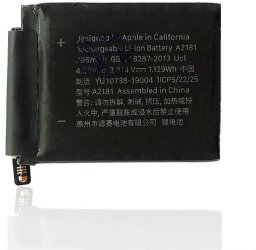 CoreParts MOBX-IWATCH5-44MM-05, 296 mAh, 1.129 Wh, Lithium-Ion (Li-Ion), 3.814 V, Black, 1 pc(s)