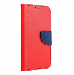 Kabura FANCY Book do XIAOMI Redmi Note 14 PRO 5G / 14 PRO PLUS 5G czerwono granatowy