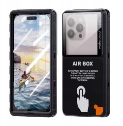 Futerał wodoodporny SHELLBOX AIRBOX MAX 6.9 uniwersalny czarny