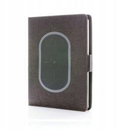 Notatnik A5 Air / ładowarka bezprzewodowa 5W / power bank 4000 mAh