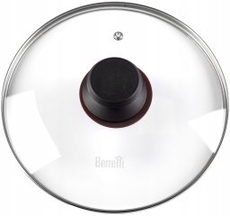 POKRYWKA SZKLANA Z GUMKĄ 20CM BR-0824