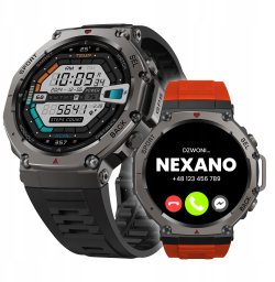 SMARTWATCH MĘSKI GPS MENU POLSKIE WODOODPORNY SPORT ROZMOWY SMART WATCH PL
