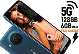 Smartfon Nokia X20 TA-1341 6GB 128GB 5G NFC 6.67" Klasa A
