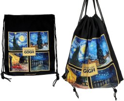 Worek na plecy - V. van Gogh, kolaż (CARMANI)