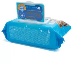 Chusteczki higieniczne z serii Pure Water 80 szt. do sierści zwierząt