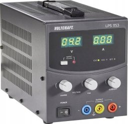 Zasilacz laboratoryjny regulowany VOLTCRAFT LPS1153, 0 - 15 V/DC, 0 - 3 A, 45 W, Ilość wyjść 1 x 1380495
