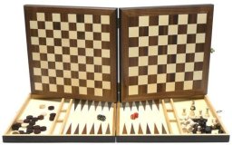 Zestaw Szachy / Backgammon / Warcaby (HG - 671000)