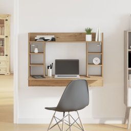 Biurko vidaXL Czarne 105 cm x 48 cm