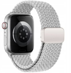 Pasek Tech-Protect Nylonmag Apple Watch 6 / 7 / 8 / 9 / 10 / SE / Ultra 1 / 2 44/45/46/49mm Stone