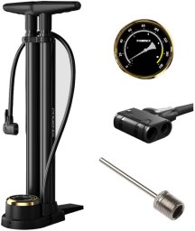 Pompka do roweru i samochodu z manometrem 160PSI, Supero