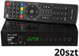 77-037# Dekoder tuner dvb-t2 blow 8000fhd premium op.
