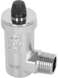 Diamond zawór odpowietrzający CO automatyczny, kątowy 1/2" ART.240-15