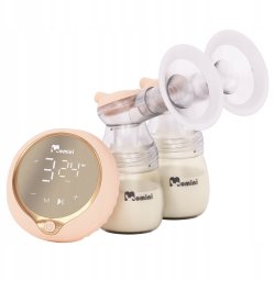 Momini MilkySilky belaidis dvigubas elektrinis pientraukis