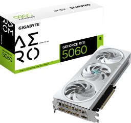 VGA PCIE16 RTX5060 8GB GDDR7/GV-N5060AERO OC-8GD GIGABYTE