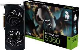 Karta graficzna Gainward GeForce RTX 5060 Ghost OC 8GB GDDR7 DLSS4 (NE75060S19P1-GB2063B)