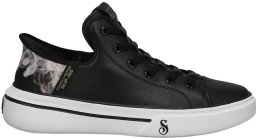 Buty męskie Skechers x Snoop Dogg: Premium Leather Slip-ins Snoop One OG (251016-BKW) 44