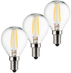 Müller-Licht 400293 LED (RGB) E14 Dråbe-form 4 W = 40 W Varmhvid 3 stk