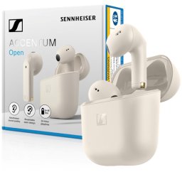 Sennheiser Accentum Open - cream - Bezprzewodowe słuchawki douszne TWS