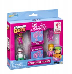 STUMBLE GUYSxBARBIE FIGURES 6 PACK DELUXE BOX VER.B