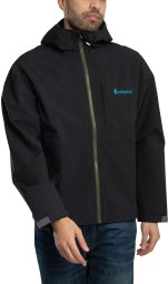 M'S Cielo Rain Jacket, All Black, XL