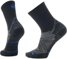 Smartwool U'S Run Zero Cushion Mid Crew Socks, 001 | black, XL
