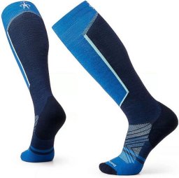 Smartwool U'S Ski Targeted Cushion OTC Socks, J96 | laguna blue, XL