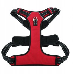 Szelki dla psa OXFORD A rozmiar XL czerwono czarne