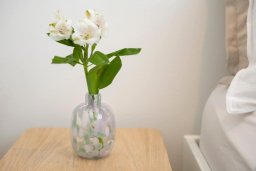 Wazon szklany OMBRA, 13 cm, unikatowy wzór