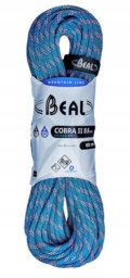 Lina wspinaczkowa BEAL Cobra 8.6mm 60m golden dry-blue