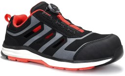 Sandals ELTEN Jo Rapid Boa Black Red easy ESD S1P, black 48