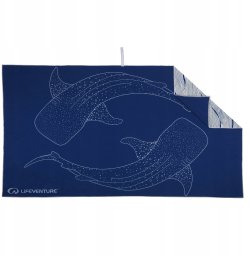 Recycled SoftFibre Trek Towel, Whale Shark, Giant