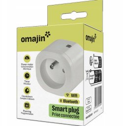 Zestaw 2 inteligentnych wtyczek FR Omajin OBU-2SP-FR-01