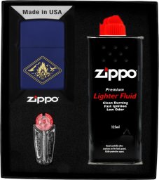 Zestaw ZIPPO Zapalniczka CAMPFIRE DESIGN Prezentowy No1