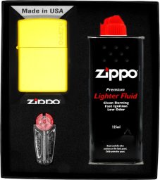 Zestaw ZIPPO Zapalniczka SUNFLOWER WITH ZIPPO LOGO Prezentowy No1