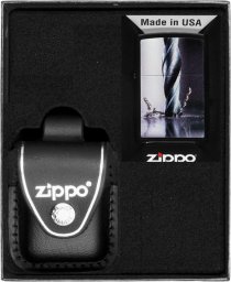 Zippo Zestaw ZIPPO Zapalniczka METAL DRILL DESIGN No3